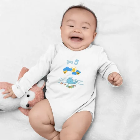 7 Days of Creation | Baby Bodysuit Set | Pack of 7